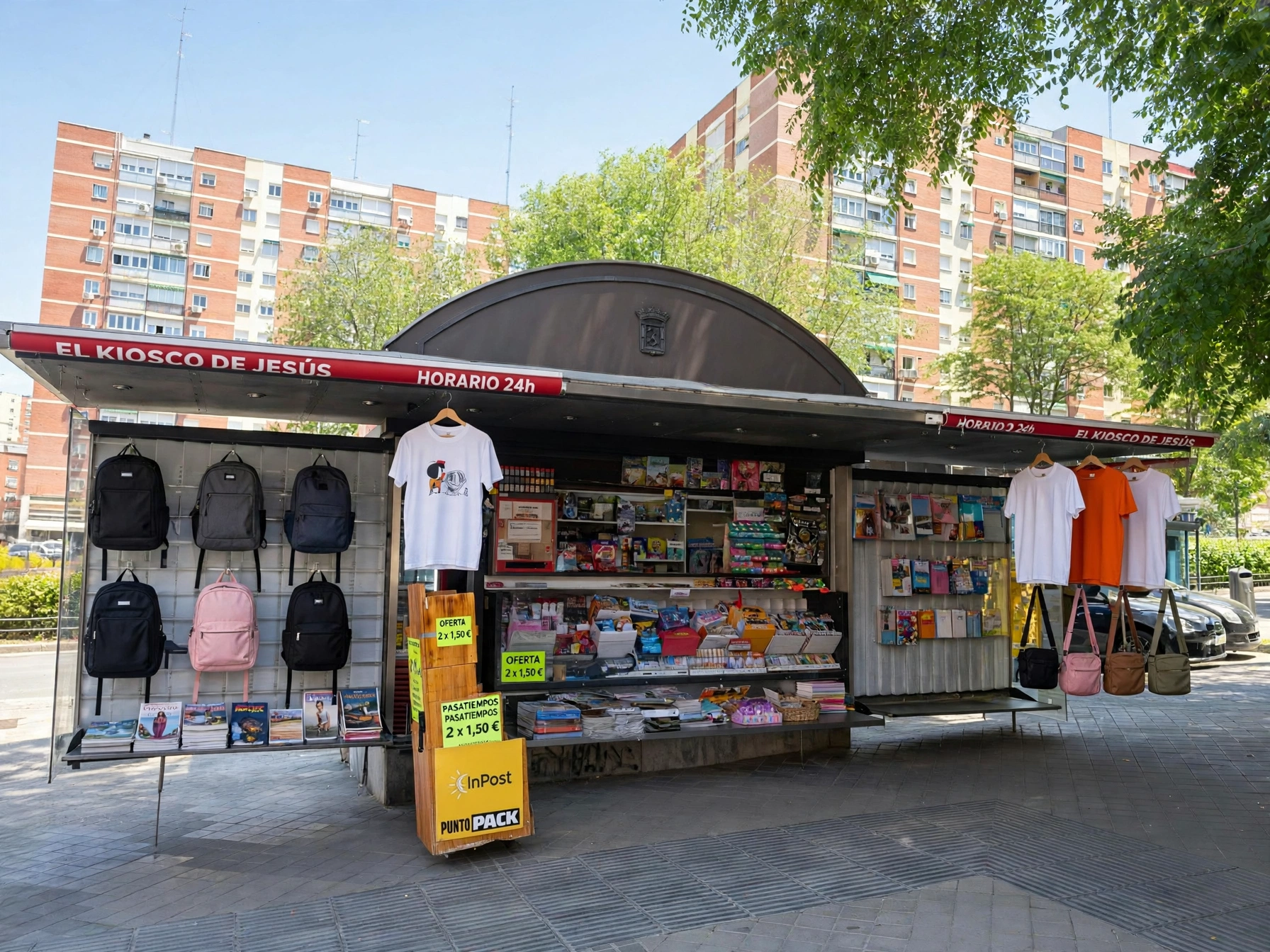 Fachada de El Kiosco de Jesús